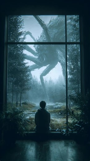 Is that a crab? #darkfantasy #mistery #darkness #aiedit #monsters