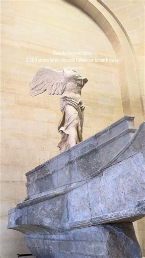 2,200 Years Later… She Still Takes Our Breath Away | Winged Victory of Samothrace #louvre #art