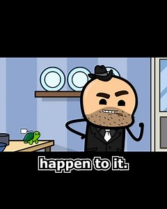 179K views · 7.2K reactions | "It would be a shame if something were to happen to it...if you know what I mean" #explosm #animation #humor | Cyanide & Happiness | Facebook