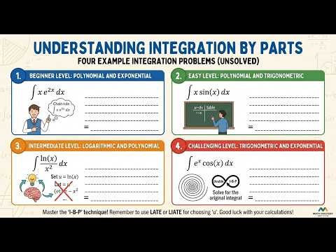 The Secret to Integration by Parts (LIATE Rule Explained)