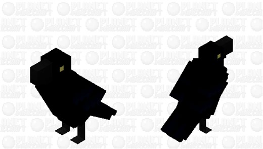 The Raven Minecraft Mob Skin