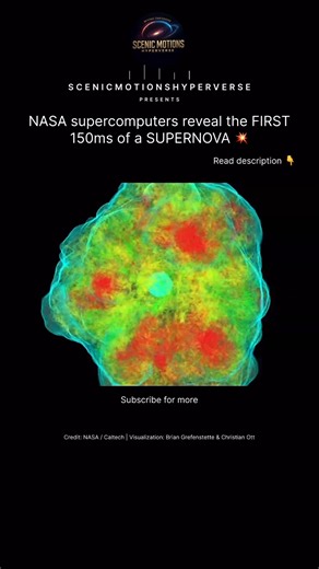 NASA Shows the First 150ms of a Supernova 💥 | Mind-Blowing Star Death