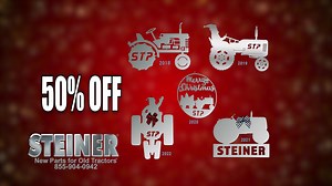 Save on your tractor parts with free delivery and half off our tractor ornament collection! Order now, special ends July 31, 2023 See detail at www.SteinerTractor.com/Specials | Steiner Tractor Parts, Inc. | Facebook
