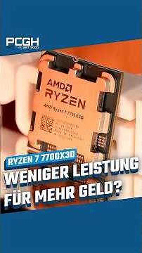 Was hat sich AMD beim Preis des Ryzen 7700X3D gedacht? #amd
