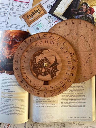 Fantasy Caesar Cipher Wheel – Physical Decoder for D&D, RPG and Escape Rooms - Etsy UK