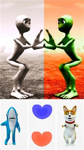 Alien Dance 🆚 Coffin Dance Song👍