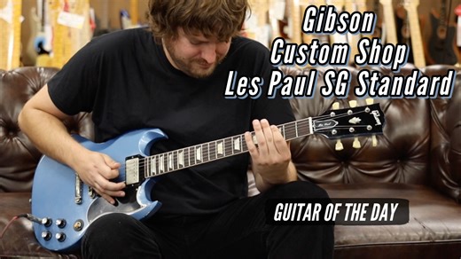 Enjoy today's new episode of #GuitarOfTheDay with Michael Lemmo playing a Gibson Custom Shop Les Paul SG Standard Pelham Blue finish available here at #NormansRareGuitars! For any questions you may have or price inquiries about this #Gibson #LesPaul #SG #ElectricGuitar give us a call at 818-344-8300. So what do you guys think of this #GibsonLesPaulSG? ALL GUITARS NOW AVAILABLE FOR PURCHASE ONLINE: https://reverb.com/shop/normans-rare-guitars https://normansrareguitars.com EMAIL US AT: normsrareg