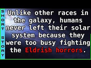 God Light & Unlike other races in the galaxy, humans never left their solar system because....