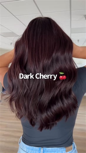 Adina Pignatare | BALAYAGE | HAIR VIDEOS | EDUCATOR on Instagram: "Dark Cherry Hair 🍒 rich and deep brunette tones, but catches warm cherry hues in the light! Stay till the end of the video for the formula 👉 2026 EDUCATION IS HERE ❌ Blend & Build Tour BLEND SMARTER. BUILD BIGGER. 4/19 OHIO 24 Foil Placement @andrewscolouratelier 5/17 BOSTON 24 Foil Placement @ochoaforhair 6/14 MASS HANDS ON 24 Foil Placement @salonwest_ma 9/20 WASHINGTON DC 24 Foil Placement @jackhowardcolor #haireducation #da