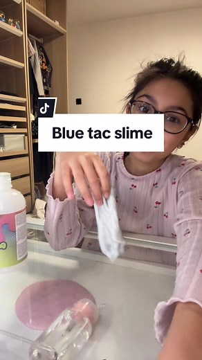 DIY Blue Tac Slime Tutorial for Fun Activities