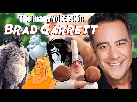 Many Voices of Brad Garrett (Christopher Robin - Finding Nemo - Tangled)