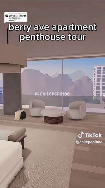 Replying to @brooketurd berry avenue apartment penthouse tour! #foryou #berryavenue #roblox #tutorial #keywords #outfitcode #velvet
