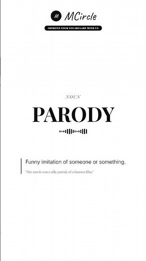Learn English: What is Parody? | Vocabulary Shorts
