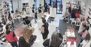 Video show civilians helping security stop shoplifters at Antioch's Tanger Outlets