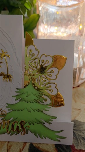 This is called a stepper card. Just finished some for an order. I loved every minute of making them. I love die cutting and what you can put together with what the metal dies can cut from cardstock. Fascinating. | Suzy Lyman