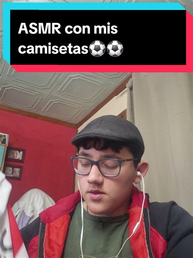 ASMR con mis camisetas de fútbol — Tapping relajante