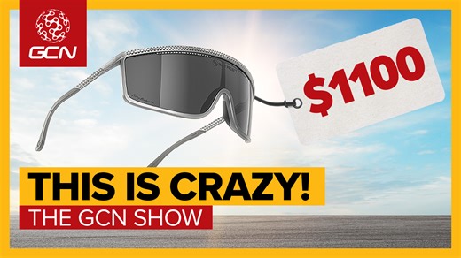 This week on the GCN Show, we’re debating whether the cycling industry has officially lost its mind with the release of €950 3D-printed sunglasses and the growing trend of "premiumisation." We also dive into the controversial new legislation in New Jersey that could require e-bike riders to have licenses and insurance, plus a look at a revolutionary e-bike with a 1,000km range. Finally, we round up the racing action, from Mathieu van der Poel’s historic record-breaking weekend to a literal kanga