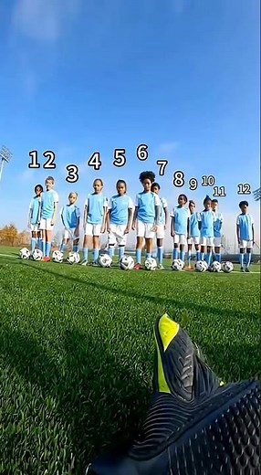 1, 2, 3, 4, 5, 6, 7, 8, 9, 10, 11 or 12？🤔⚽️