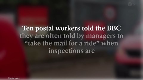 Royal Mail postal workers claim they are told to hide mail to look like delivery targets met
