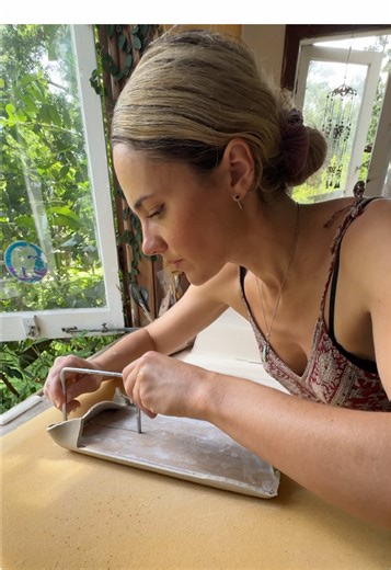 Create a Stunning Ceramic Fern Platter