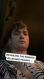 Here it is My dads reaction to his billboard #dadprank #funny #teamnonsense | Jake Gould