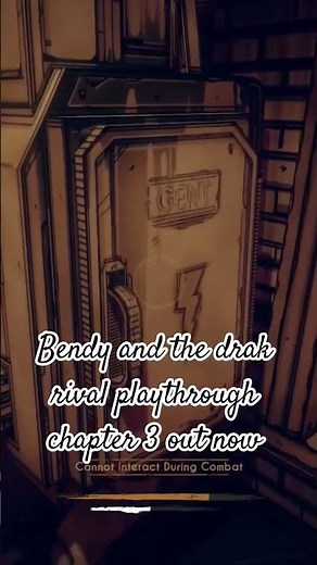 bendy and the drak revial playthrough chapter 3 out now #bendy #gaming #bendyandthedarkrevival