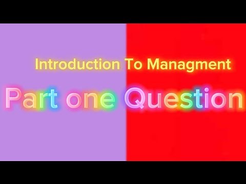 introduction to managment mid exam