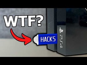 Using a $19 HACKED USB on my PS4… WHAT HAPPENS?
