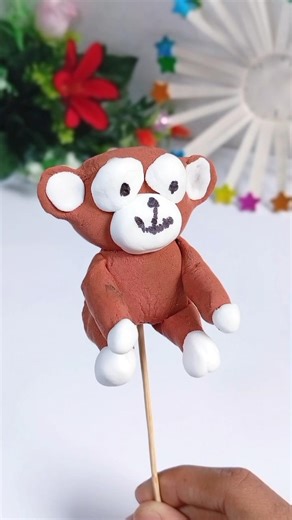✨ DIY Woolen Monkey 🙉 #viralshorts #diymonkey #woolcraft #handmade #craftideas #trending