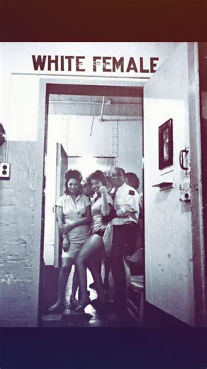 Infamous Boundaries on Instagram: "Women’s Prison, New Orleans, 1963. Photo by Leonard Freed. This photograph, taken by renowned documentary photographer Leonard Freed in 1963, captures a rare glimpse inside a segregated women’s prison in New Orleans during the height of the civil rights era. The stark label “WHITE FEMALE” painted above the doorway speaks volumes about the racial divisions that structured every corner of American life, including the justice system. At that time, prisons across t