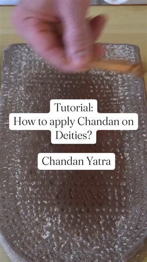 38K views · 284 reactions | A step by step tutorial on “How to Apply Chandan on deities? “ As the most blissful festival of Chandan Yatra is approaching, here is a brief tutorial to get you started. . . . . . . . . . . #Mayapuracademy #deityworship #srilaprabhupada #iskcon #cleanliness #chandanyatra | Mayapur Academy | Facebook