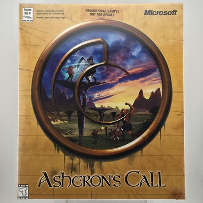Asheron's Call, 1999, Big Box, New & Sealed | eBay