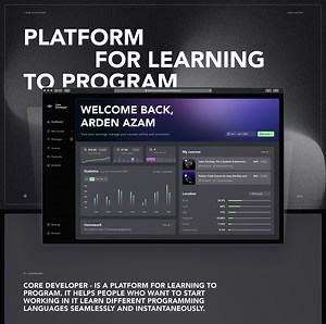 ↗️CORE DEVELOPER - WEB APP DESIGN PLATFORM FOR LEARNING