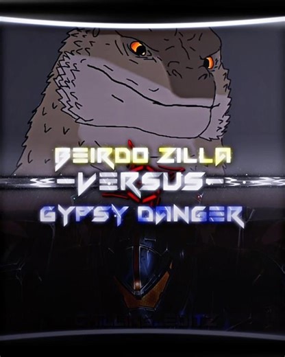 Beirdo vs Gypsy danger ￼ ￼ #4k #edit #godzilla #kaiju #pacificrim #beirdozilla #godzilla