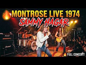 Montrose Live 1974 🔥 Sammy Hagar Full Performance | Classic Hard Rock Legends HD
