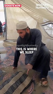 692K views · 47K reactions | He cries, “Do your children sleep like this?” ✅ Your help matters. Donate via the link in our bio | Spotlight Humanity | Facebook