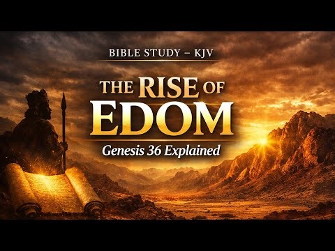 Genesis 36 Explained | The Rise of Edom & The Sovereignty of God (KJV Bible Study)