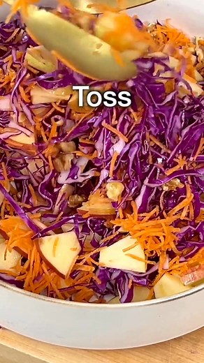 1.1M views · 13K reactions | Vinegar Coleslaw (no mayo coleslaw) ⭐️...