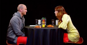 Watch Alexa Chung Eat Spicy Wings & Spill The Beans On Her Fashion Adventures