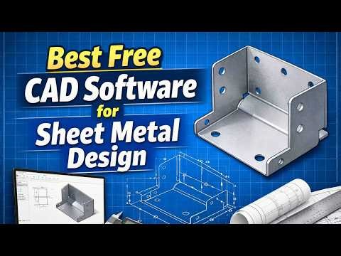 Top 5 Best Free CAD Software for Sheet Metal Design 2026