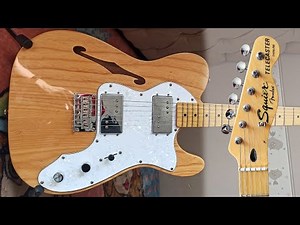 Squier Telecaster Thinline // Maquinaria Classic Vibe *DEMO*