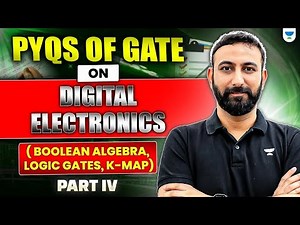 PYQs of GATE on Digital Electronics( Boolean Algebra, Logic Gates, K-Map) Part IV