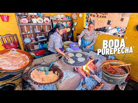 Así de Espectacular se Celebra una Boda Purépecha en Zipiajo Michoacán