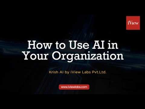 How to Use AI in Your Organization | Practical Example with Krish AI | iView Labs