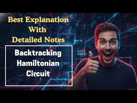 [370] Backtracking Hamiltonian Circuit (Design & Analysis of Algorithms)