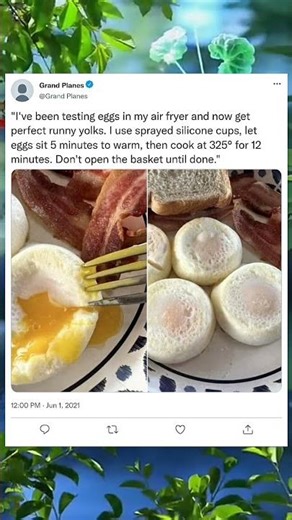 How to Make Runny Yolks Every Time in the Air Fryer#airfryerrecipes #breakfastideas