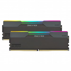 KLEVV CRAS V RGB 64GB (2x 32GB) DDR5 6000MHz C30 Desktop Memory - Black