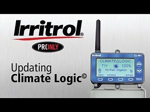 How to update a Climate Logic System in the field.
