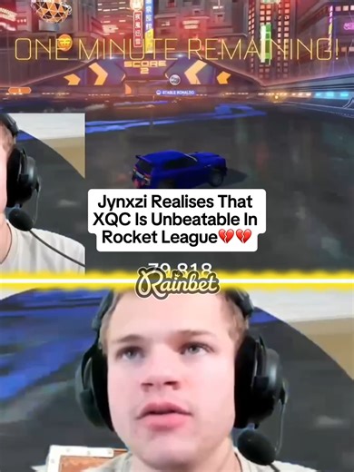 Jynxzi Faces Unbeatable XQC in Rocket League