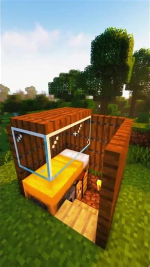 Beginner House Build That Looks PRO Level 🔥 (Minecraft) #minecraft #shorts